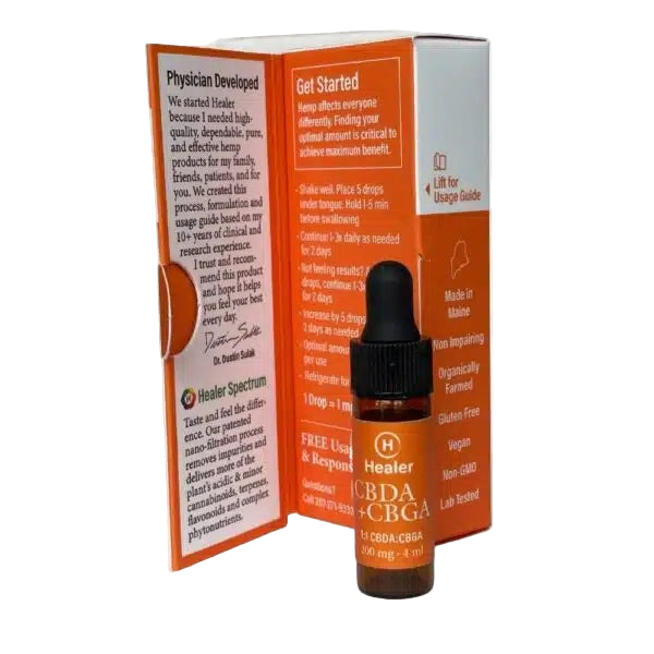 CBDA+CBGA Oil Drops 4ml (200mg)
