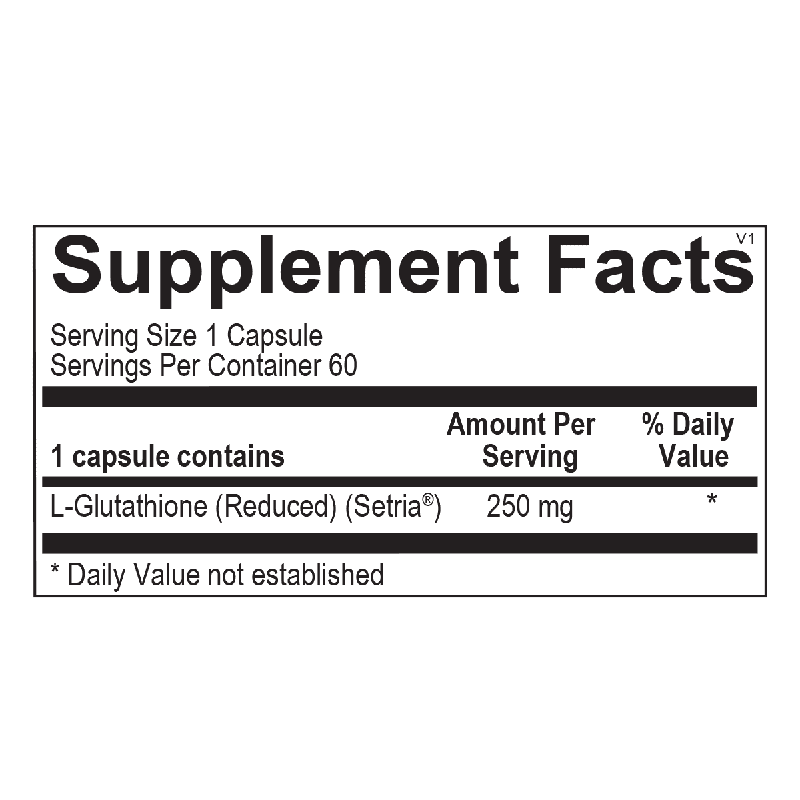 L-Glutathione (60 Capsules)