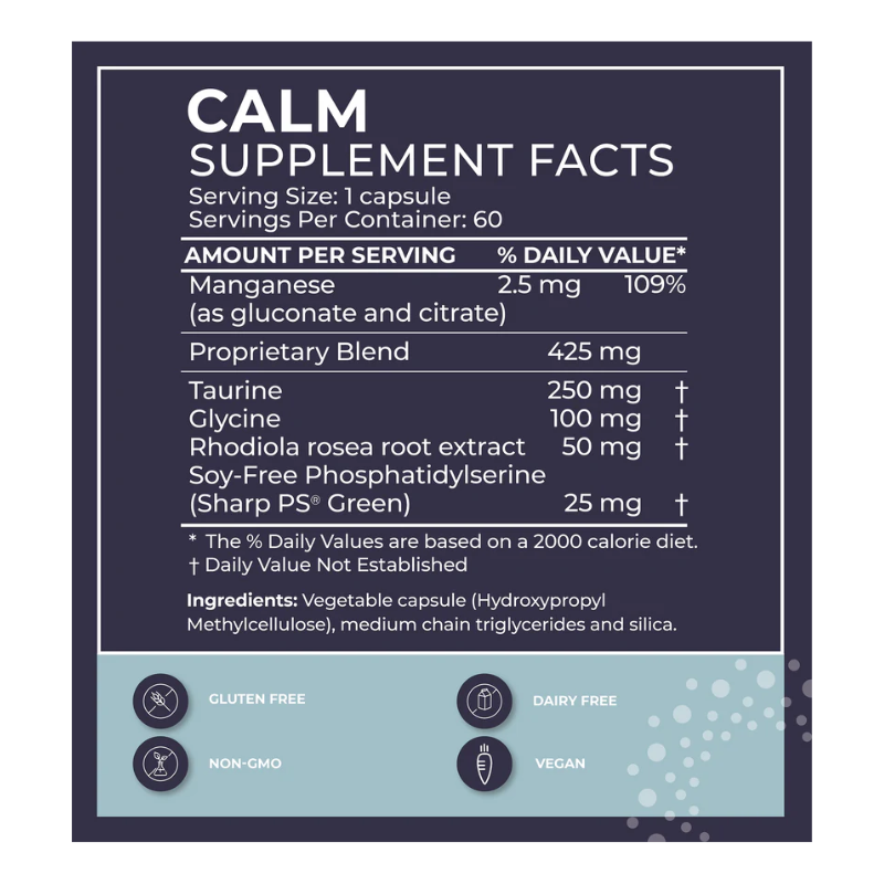 Bodybio Calm 60capsules