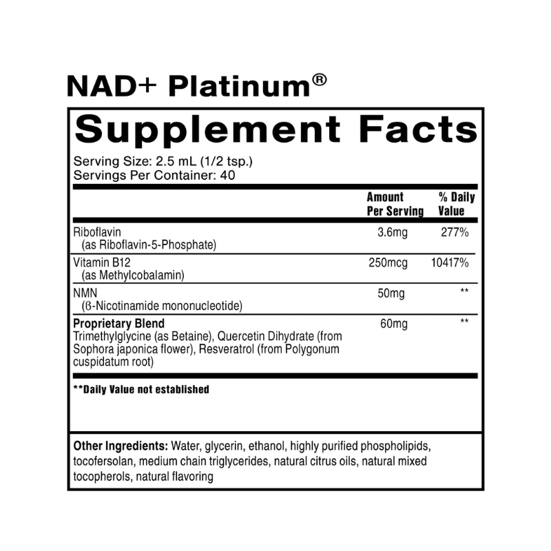 NAD+ PLATINUM®