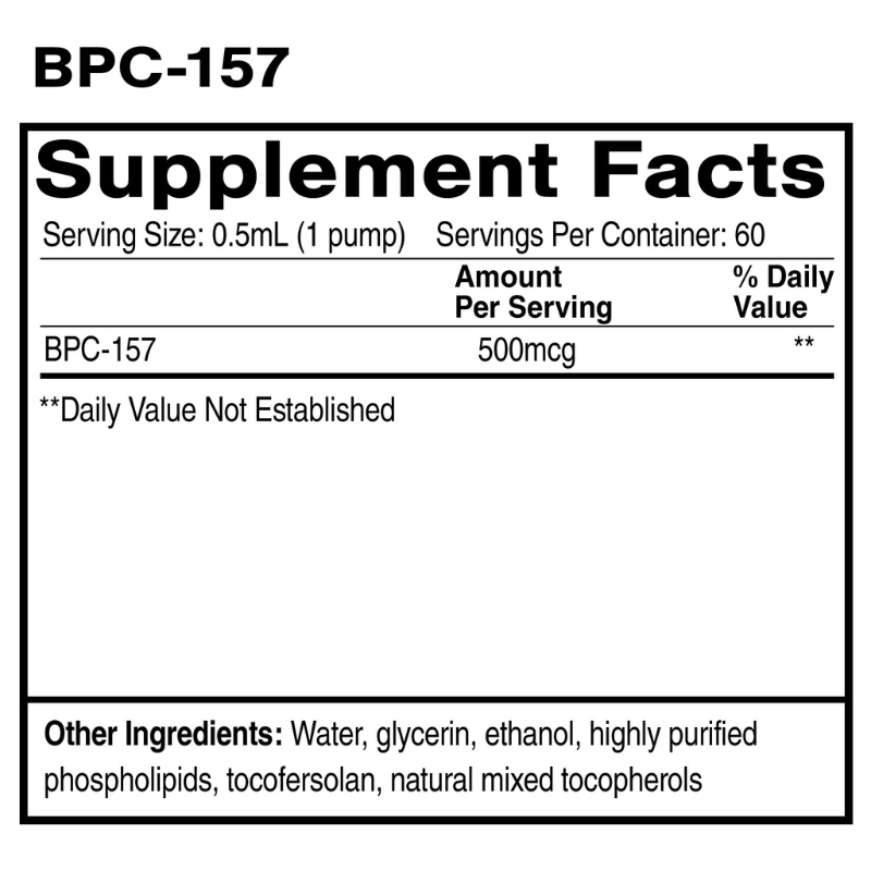Quicksilver Liposomal Peptides – BPC 157