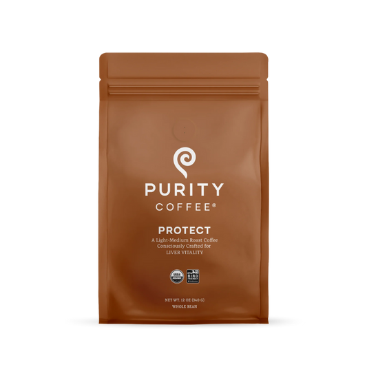 PROTECT: LIGHT-MEDIUM ROAST WHOLE BEAN COFFEE 12oz