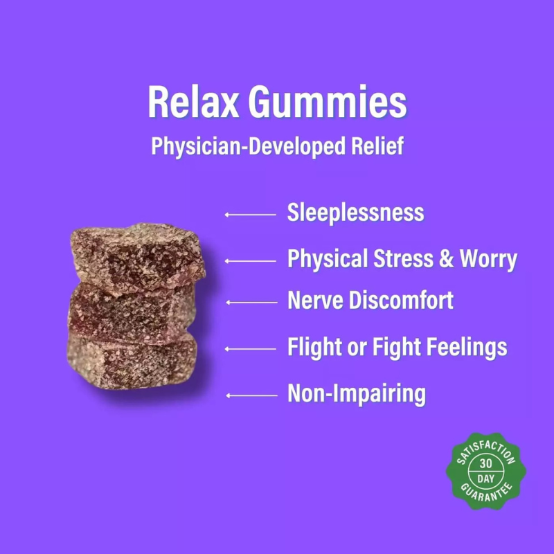 Relax CBG Gummies 6:1 CBG:CBGA