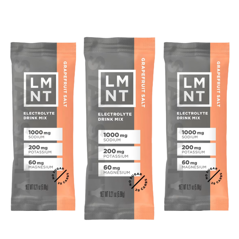 Zero-Sugar Electrolytes Grapefruit Salt (30 Stick Pack)