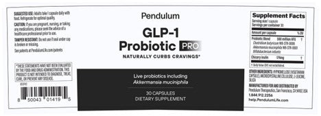 GLP-1 Probiotic Pro 30 capsules