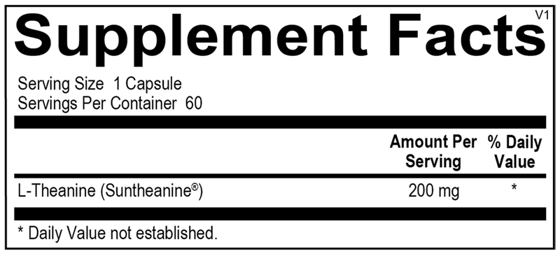L-Theanine 60 Capsules
