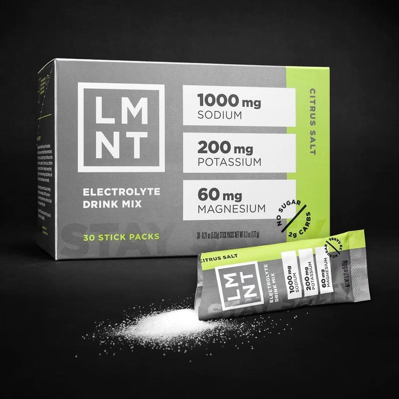 LMNT Zero-Sugar Electrolytes Citrus Salt (30 Stick Pack)