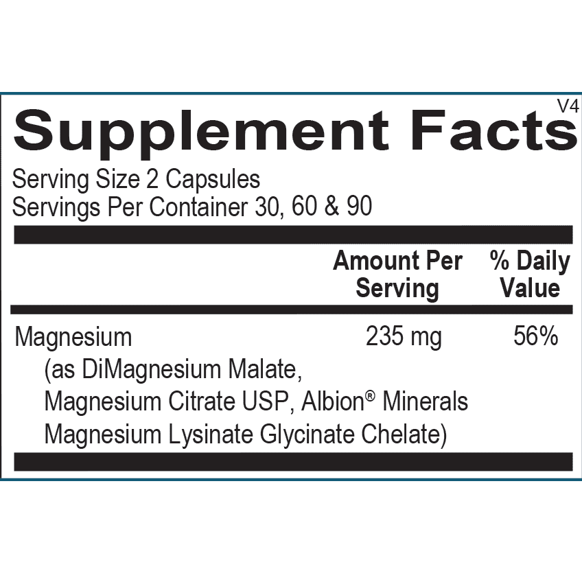 Reacted Magnesium (180 Capsules)