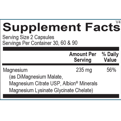 Reacted Magnesium (180 Capsules)