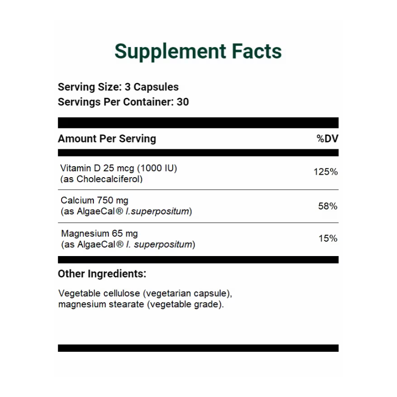 AlgaeCal 90 Capsules