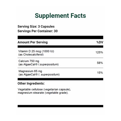 AlgaeCal 90 Capsules