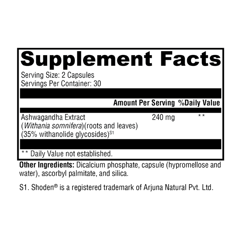 Ashwagandha 35 #60 Capsules