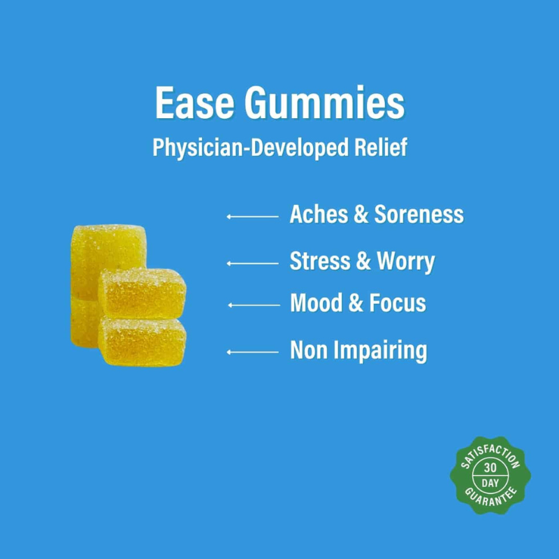 Ease Gummies 1:1 CBD:CBDA