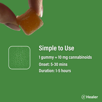 Ease Gummies 1:1 CBD:CBDA
