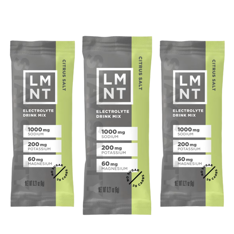 LMNT Zero-Sugar Electrolytes Citrus Salt (30 Stick Pack)
