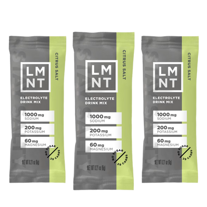 LMNT Zero-Sugar Electrolytes Citrus Salt (30 Stick Pack)