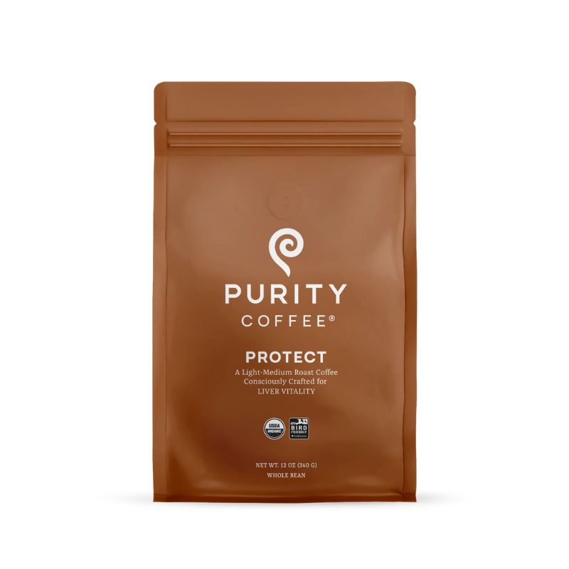 PROTECT: LIGHT-MEDIUM ROAST WHOLE BEAN COFFEE 12oz