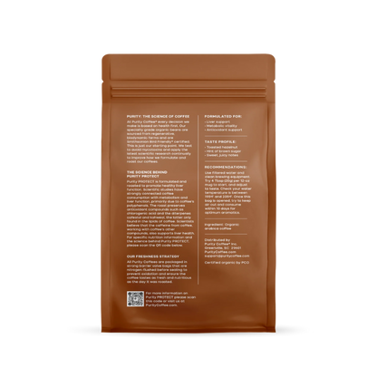 PROTECT: LIGHT-MEDIUM ROAST WHOLE BEAN COFFEE 12oz