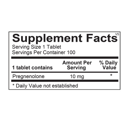 Pregnenolone 100 Tablets