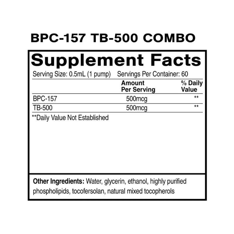Quicksilver Liposomal Peptides – BPC 157 + TB-500 Combo
