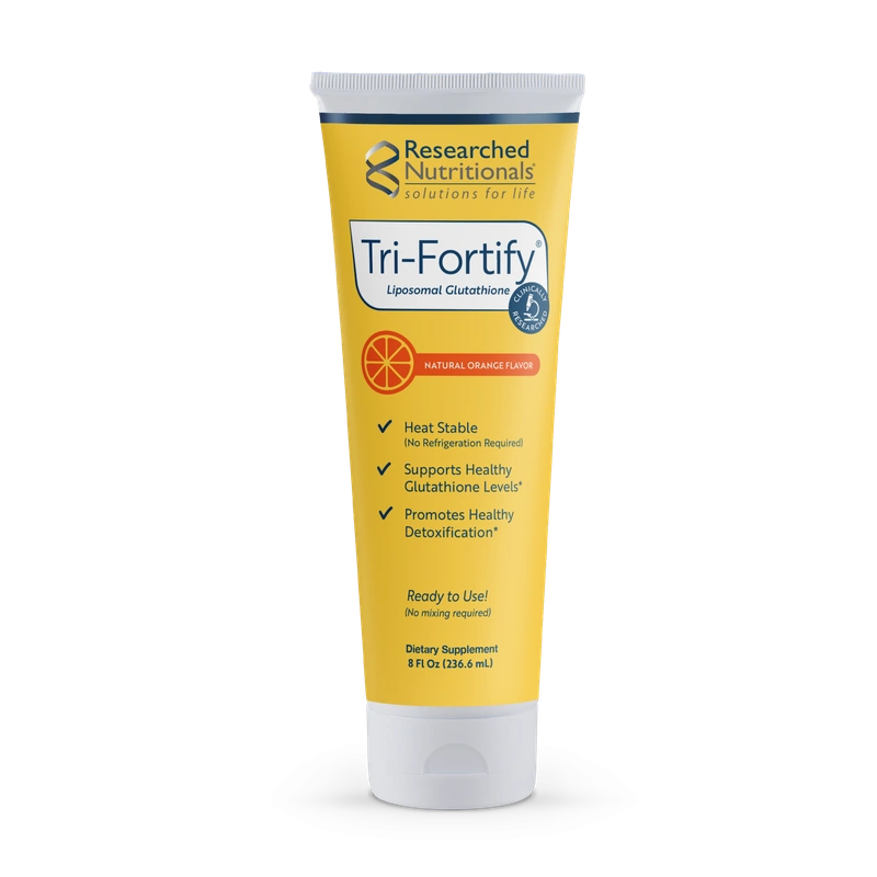 Tri-Fortify Orange® Liposomal Glutathione – Orange Tube