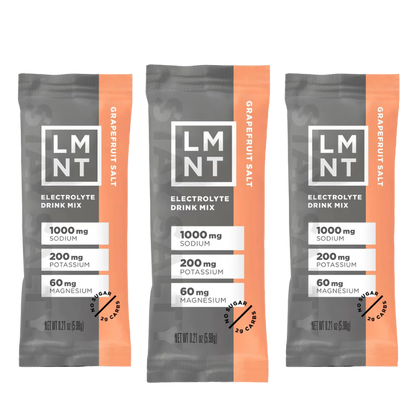 Zero-Sugar Electrolytes Grapefruit Salt (30 Stick Pack)