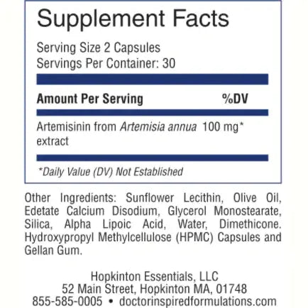 Liposomal Artemisinin