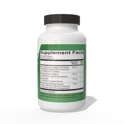 PEAK Restore Supplement Facts