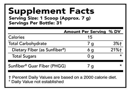 SunFiber 31 servings